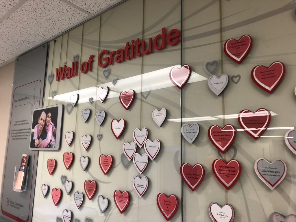 Wall of Gratitude